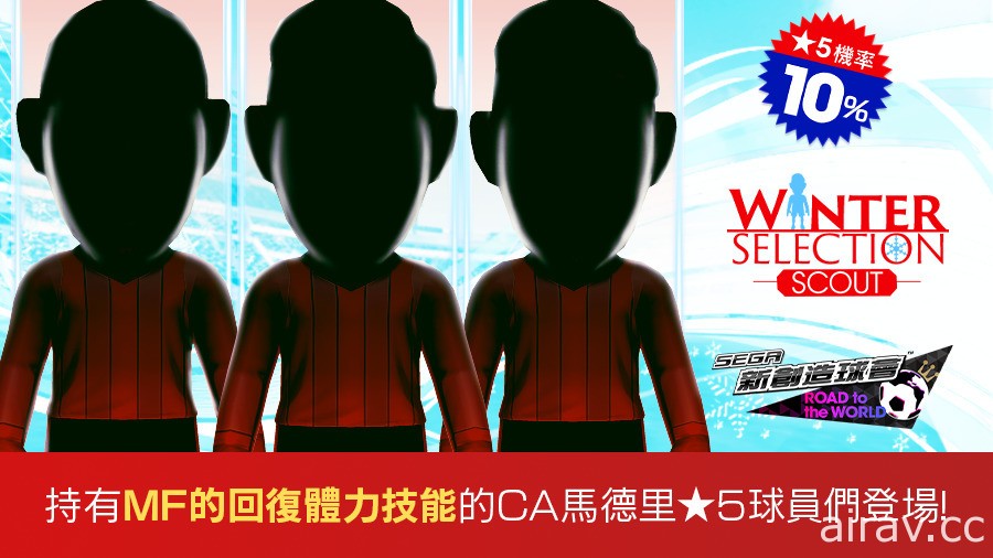 《SEGA 新創造球會 ROAD to the WORLD》舉辦「WINTER SELECTION SCOUT」活動