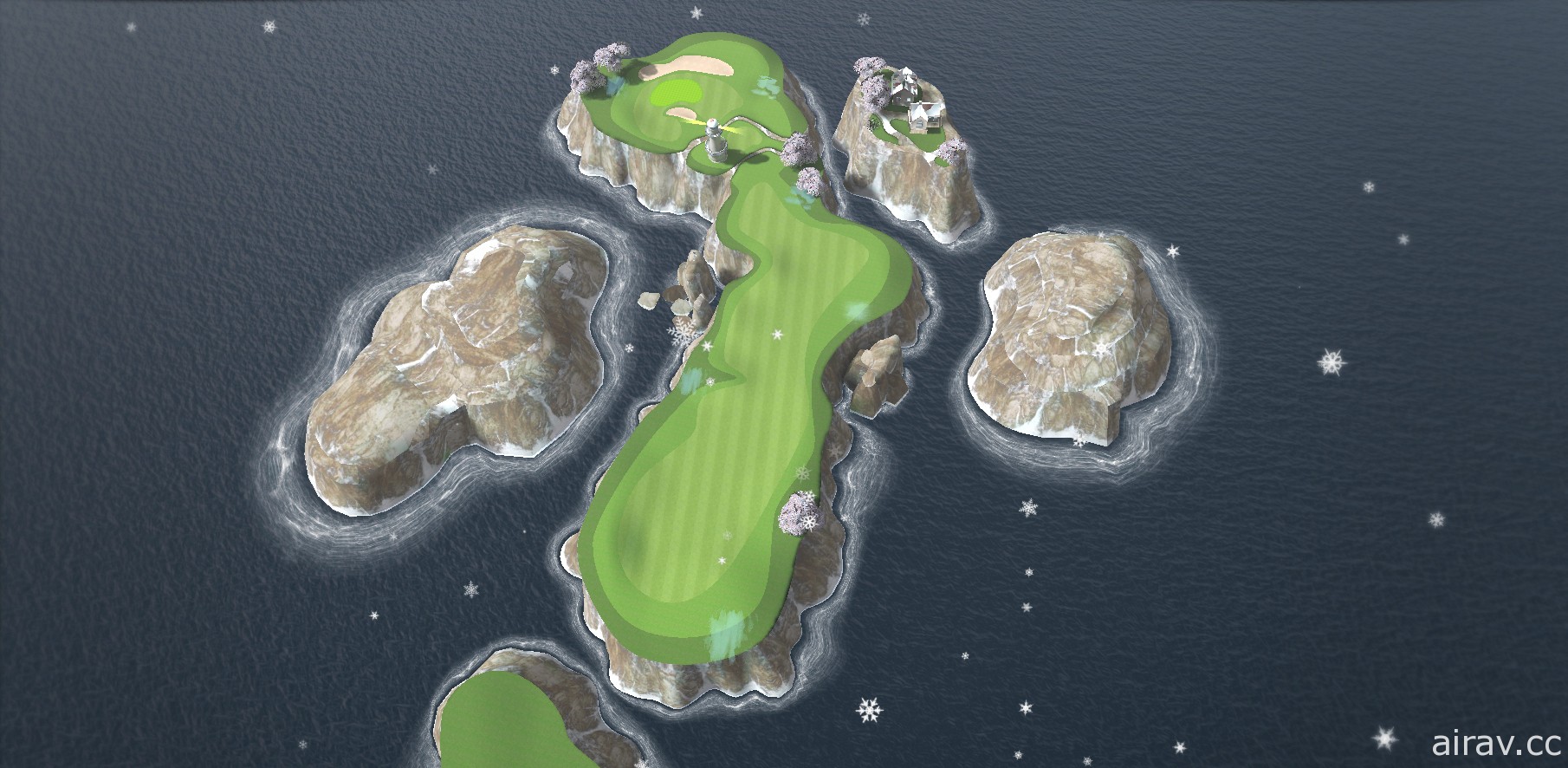 《Extreme Golf》进行 1.6.0 版本更新 追加新巡回赛及高尔夫球