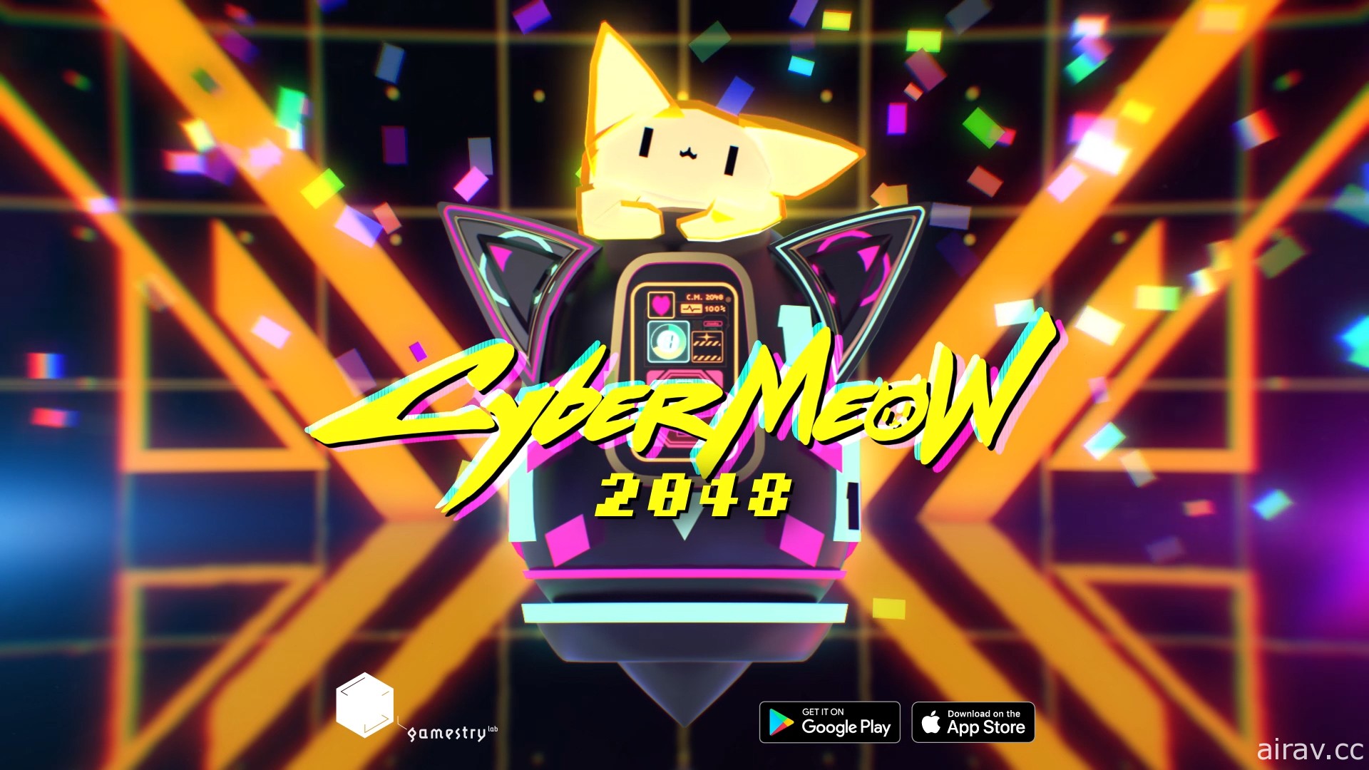消除解谜游戏《CyberMeow 2048》正式推出 与电驭猫咪一起拼图解谜！