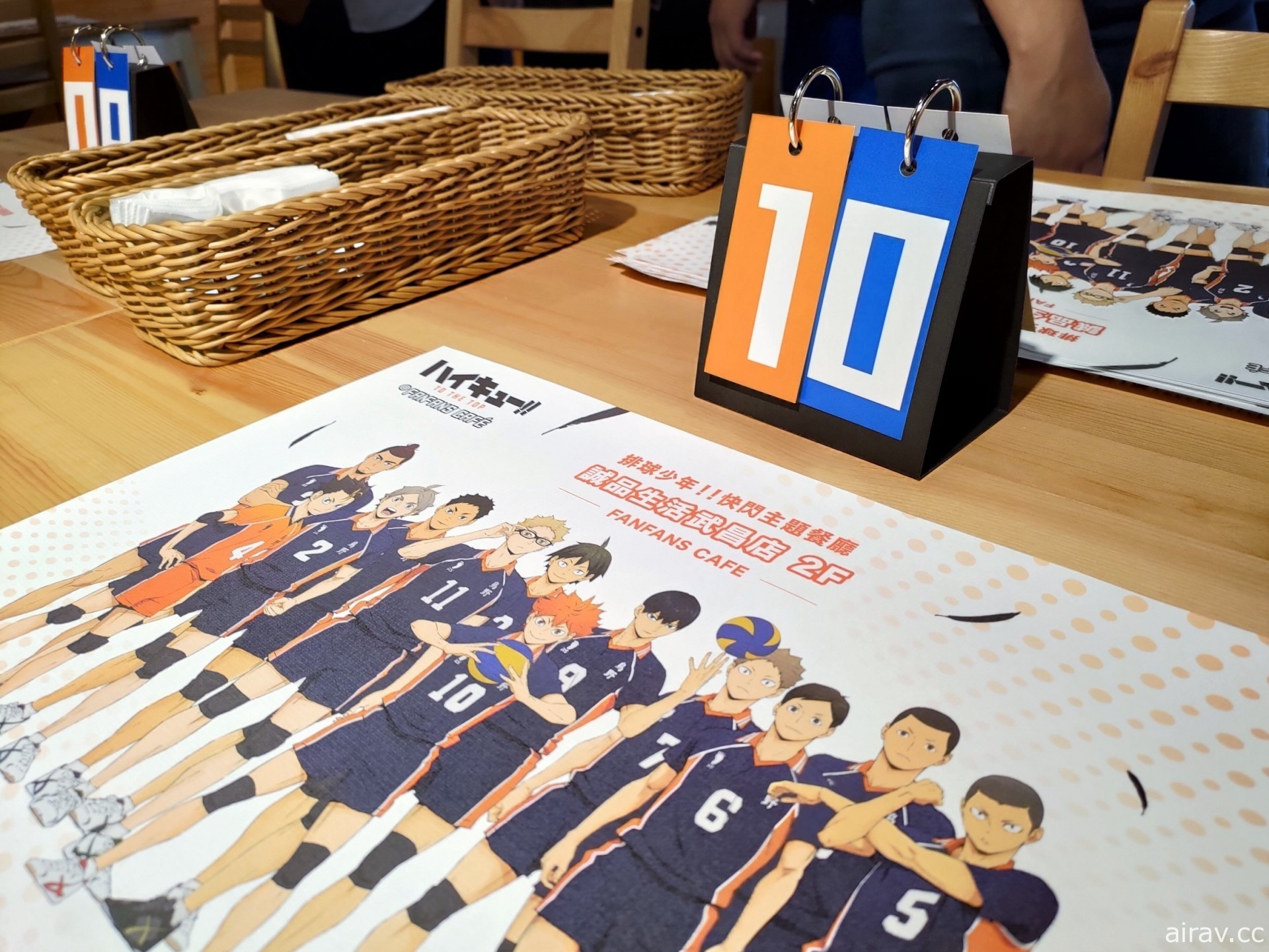 《排球少年！！》主題快閃咖啡廳於西門町誠品生活武昌店開幕