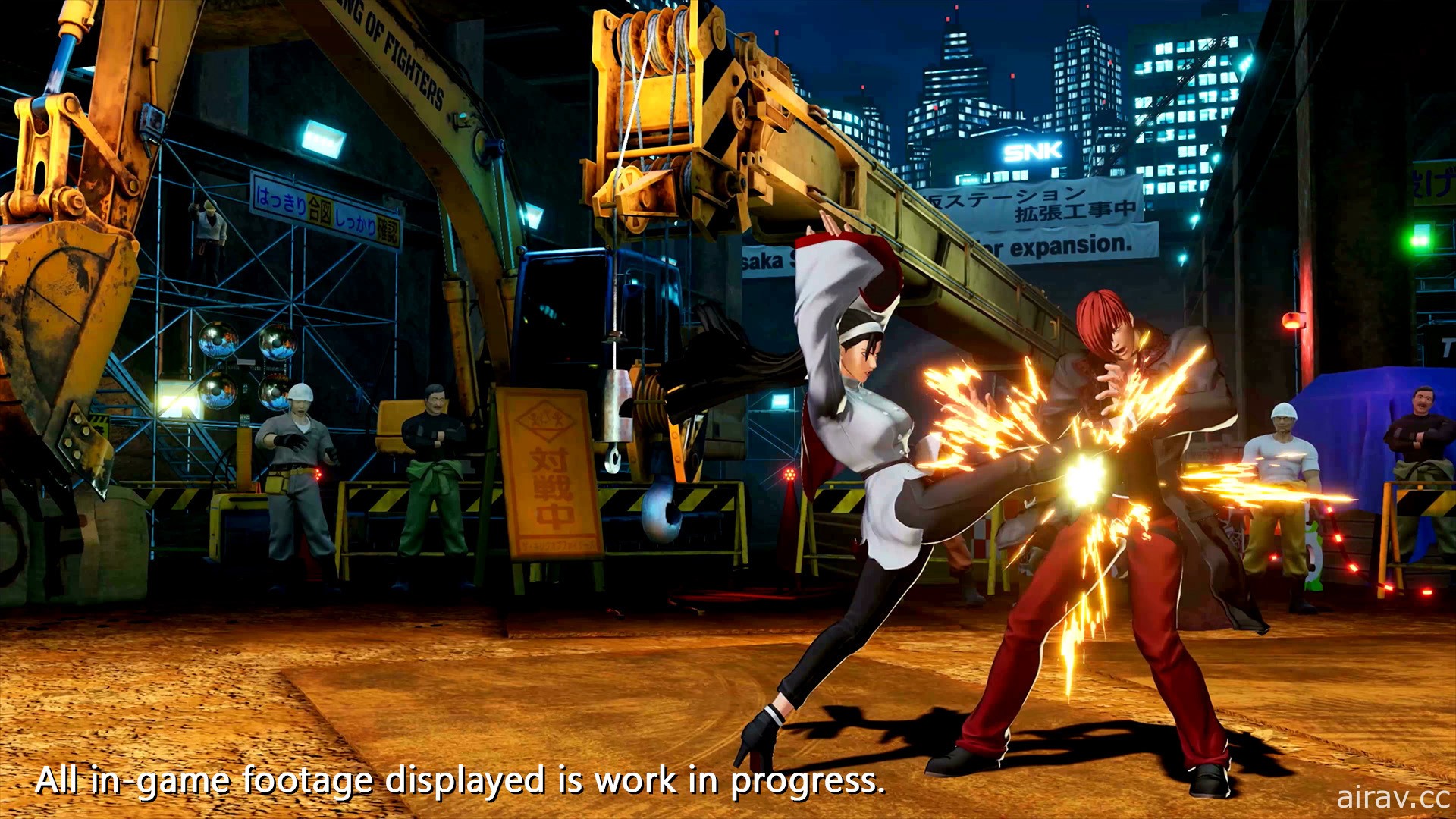 《拳皇 XV》公布「神樂千鶴」角色宣傳影片 三神器聯袂參戰