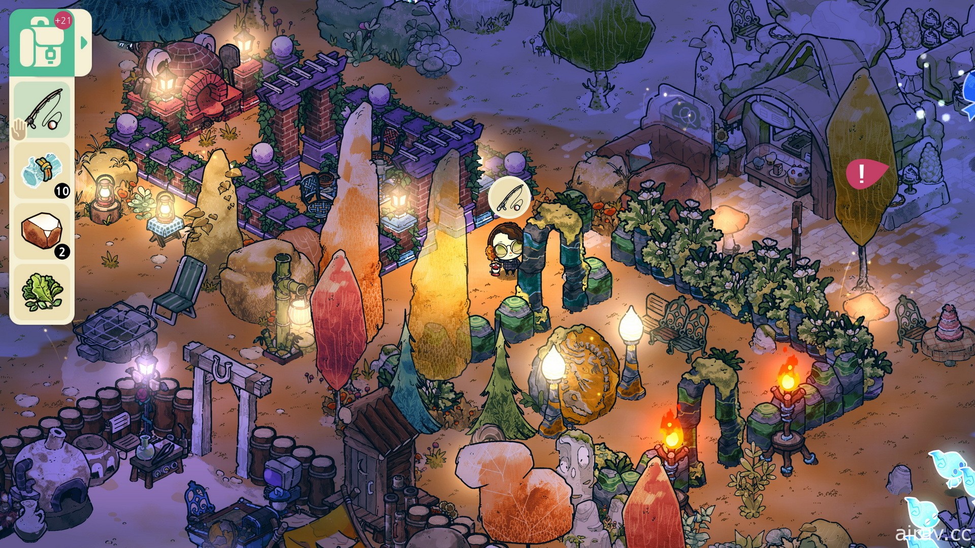 生活模拟新作《惬意林地》PC 版上线 为岛屿带来色彩与欢乐