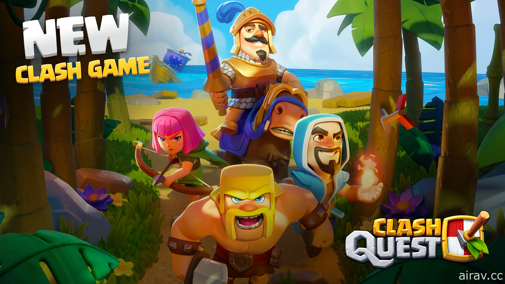 《部落衝突》開發商新作《Clash Quest》於芬蘭、瑞典等地開放 Android 版本測試　