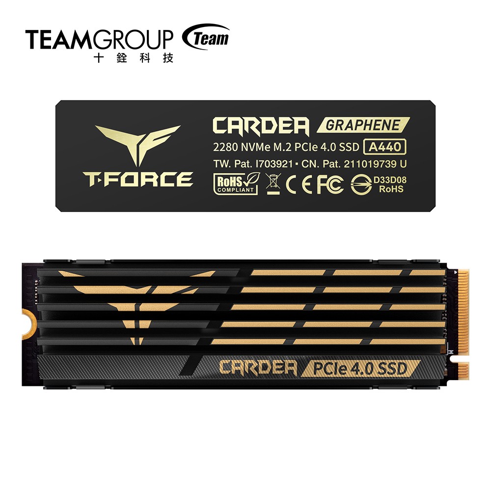 十銓科技 T-FORCE CARDEA A440 PCIe4.0 SSD 預定 5 月全球上市