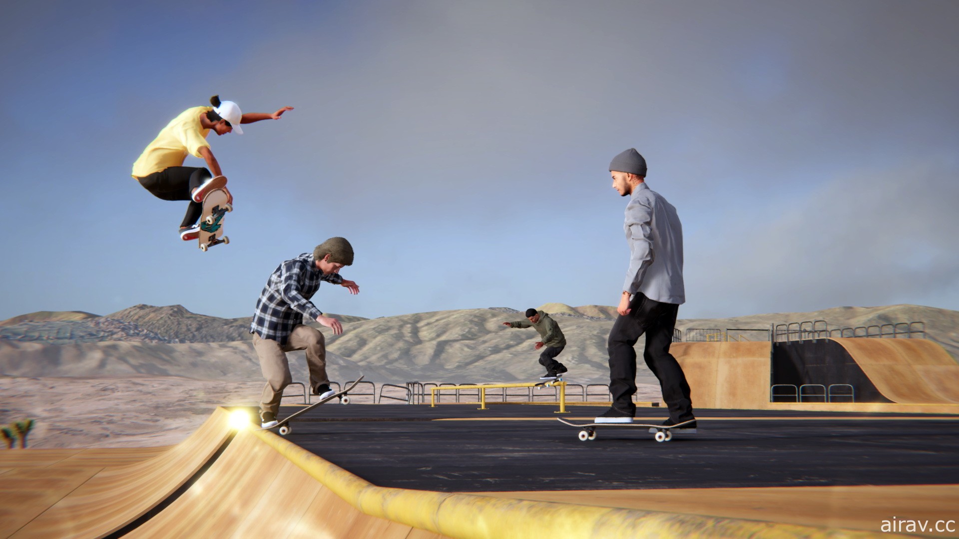 《Skater XL》开放多人模式早期 Beta 版本 可 10 位玩家一起游玩