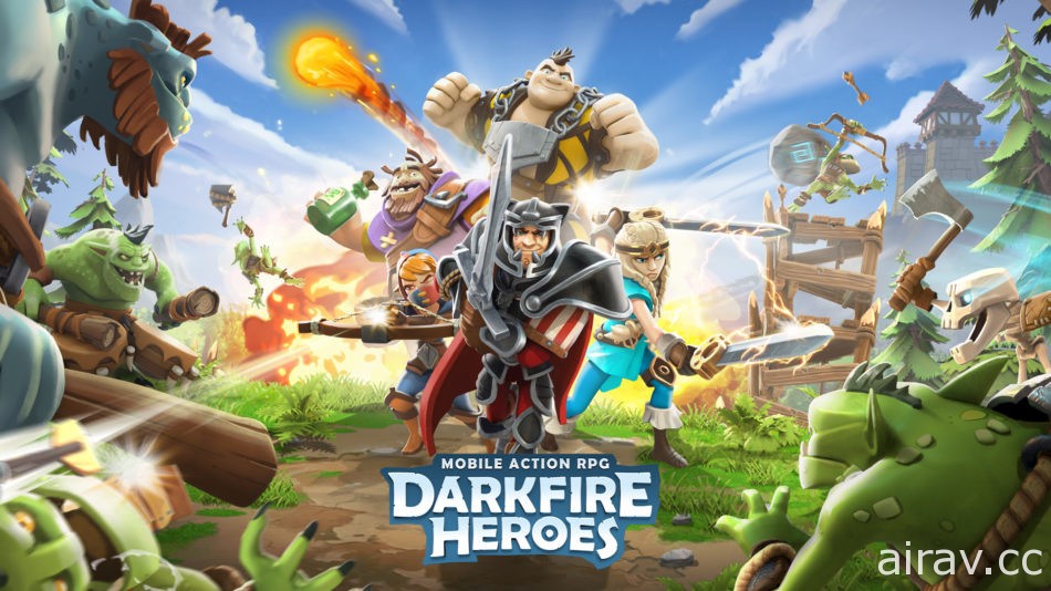 《憤怒鳥》開發商新作《暗炎英雄 Darkfire Heroes》開放預先註冊 收集英雄打造強大隊伍