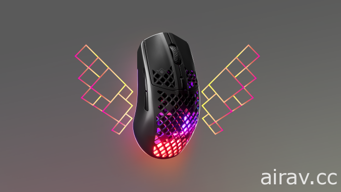 赛睿 SteelSeries 推出新款超轻量型 Aerox3 游戏鼠标