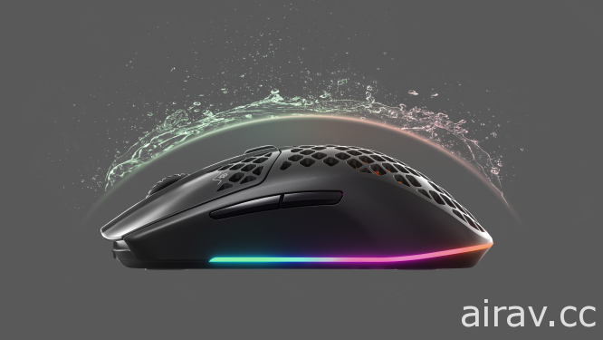 赛睿 SteelSeries 推出新款超轻量型 Aerox3 游戏鼠标