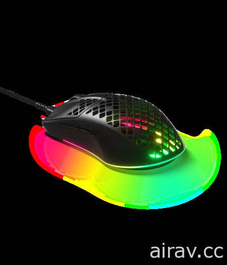 賽睿 SteelSeries 推出新款超輕量型 Aerox3 遊戲滑鼠
