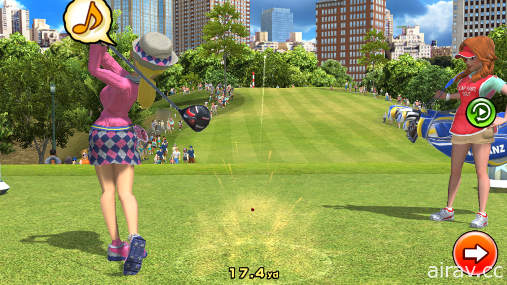 全民高尔夫团队新作《CLAP HANZ GOLF》已于 Apple Arcade 推出