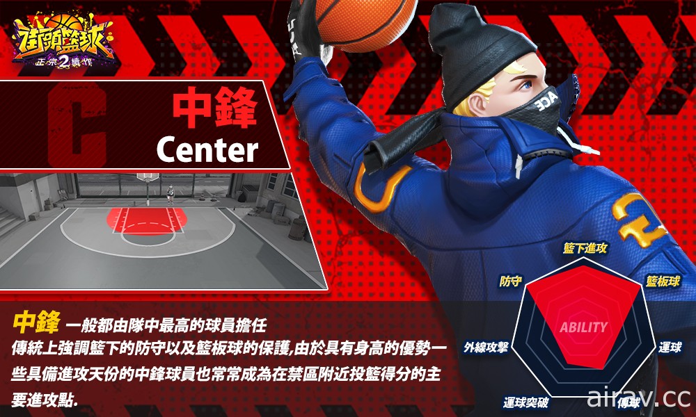 《街头篮球 2：正宗续作》事前登录正式展开 释出重点玩法介绍