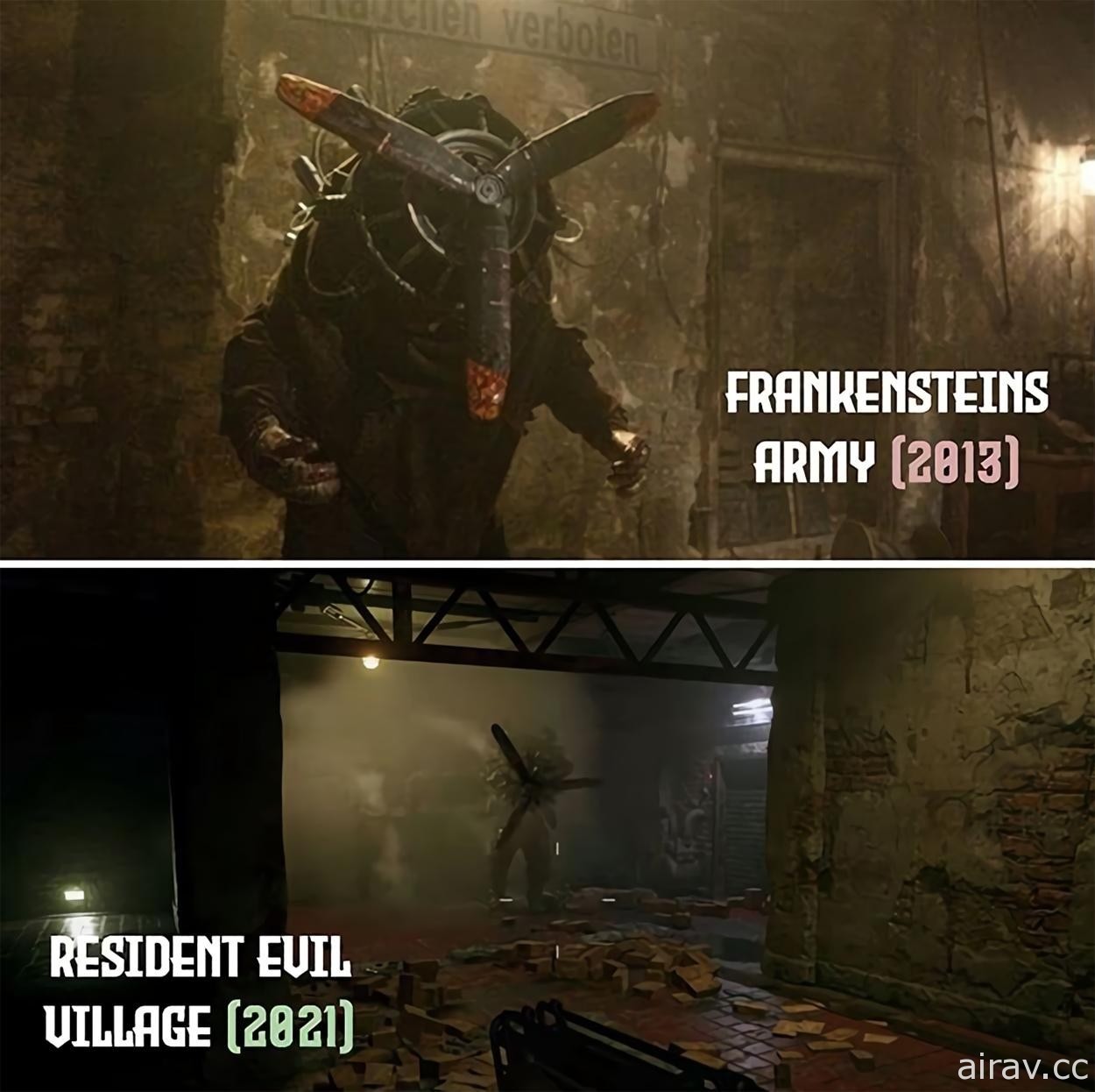 恐怖電影《科學怪軍團》導演指控《惡靈古堡 8》抄襲其怪物造型