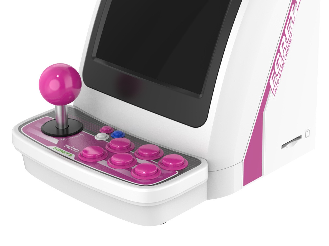 TAITO 发表迷你大型电玩机台“EGRET II mini” 采用独特可转向萤幕设计