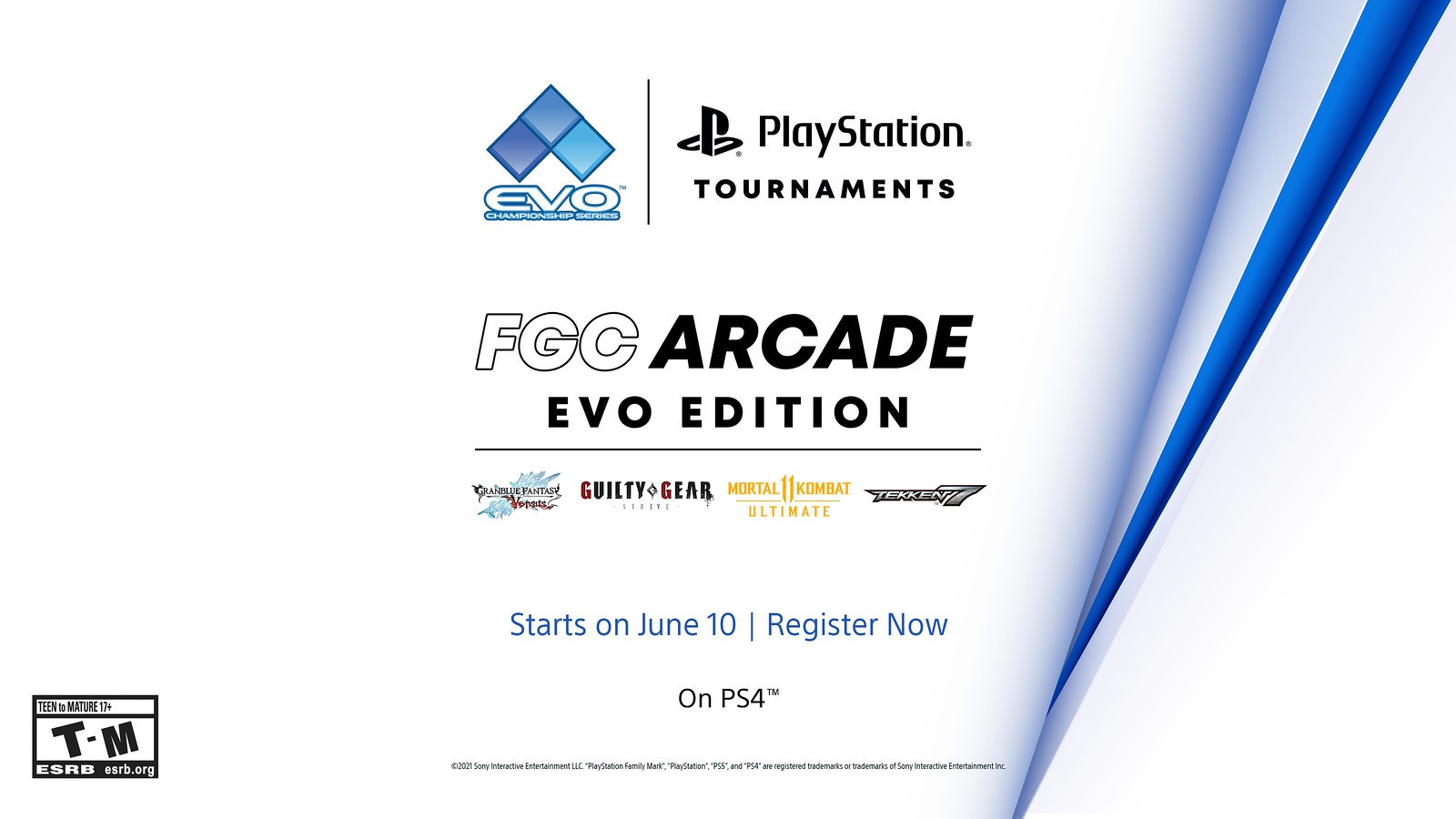Evo 社群系列赛 PlayStation 4 赛事行程表揭晓