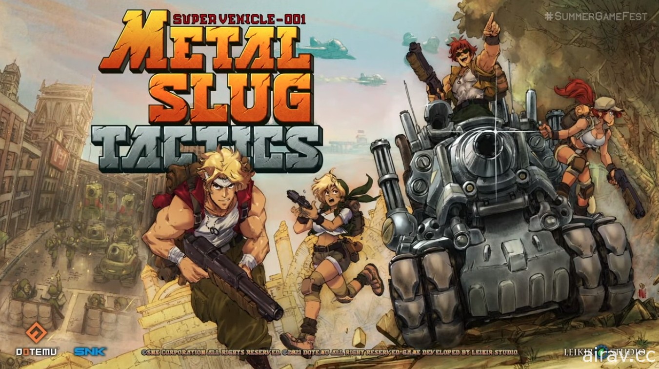 【E3 21】《越南大战》系列新作《越南大战战略版 Metal Slug Tactics》首度公开
