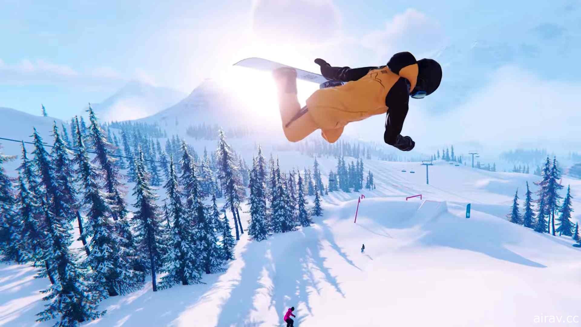 【E3 21】为单板滑雪迷而出《Shredders》释出游戏实机影片