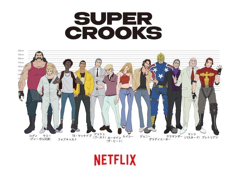 马克米勒× BONES × Netflix《Super Crooks》将推出动画