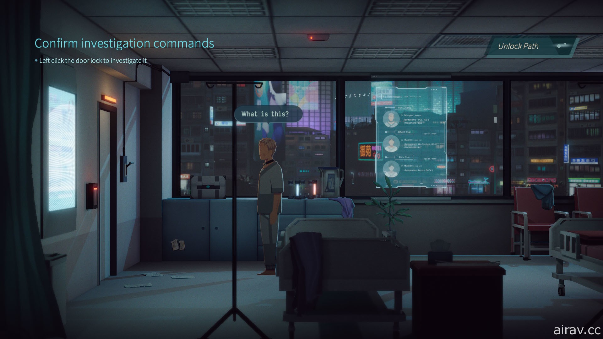 【E3 21】台灣題材 Cyberpunk 冒險遊戲《沉沒意志》曝光首部前導預告片