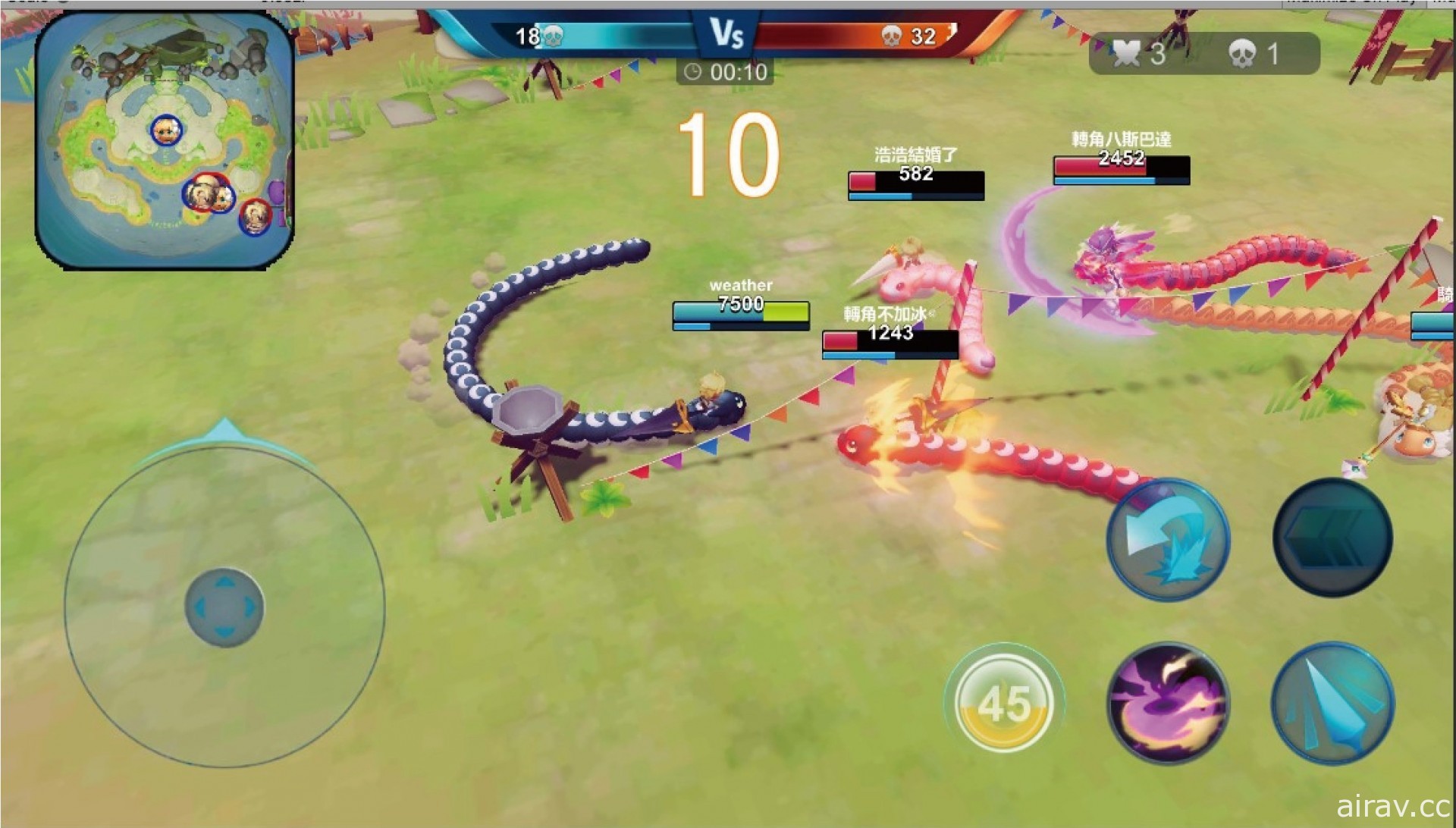 台灣團隊打造《碰碰蛇 2》釋出遊戲核心玩法以及遊玩角色