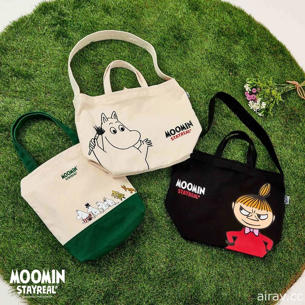 STAYREAL x MOOMIN 首度联名 噜噜米系列商品即日起陆续登场