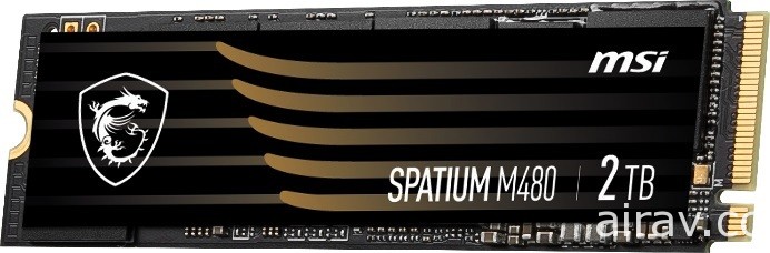 MSI 擴展 SSD 產品線「SPATIUM 系列」 採用 M.2 2280 外型尺寸規格