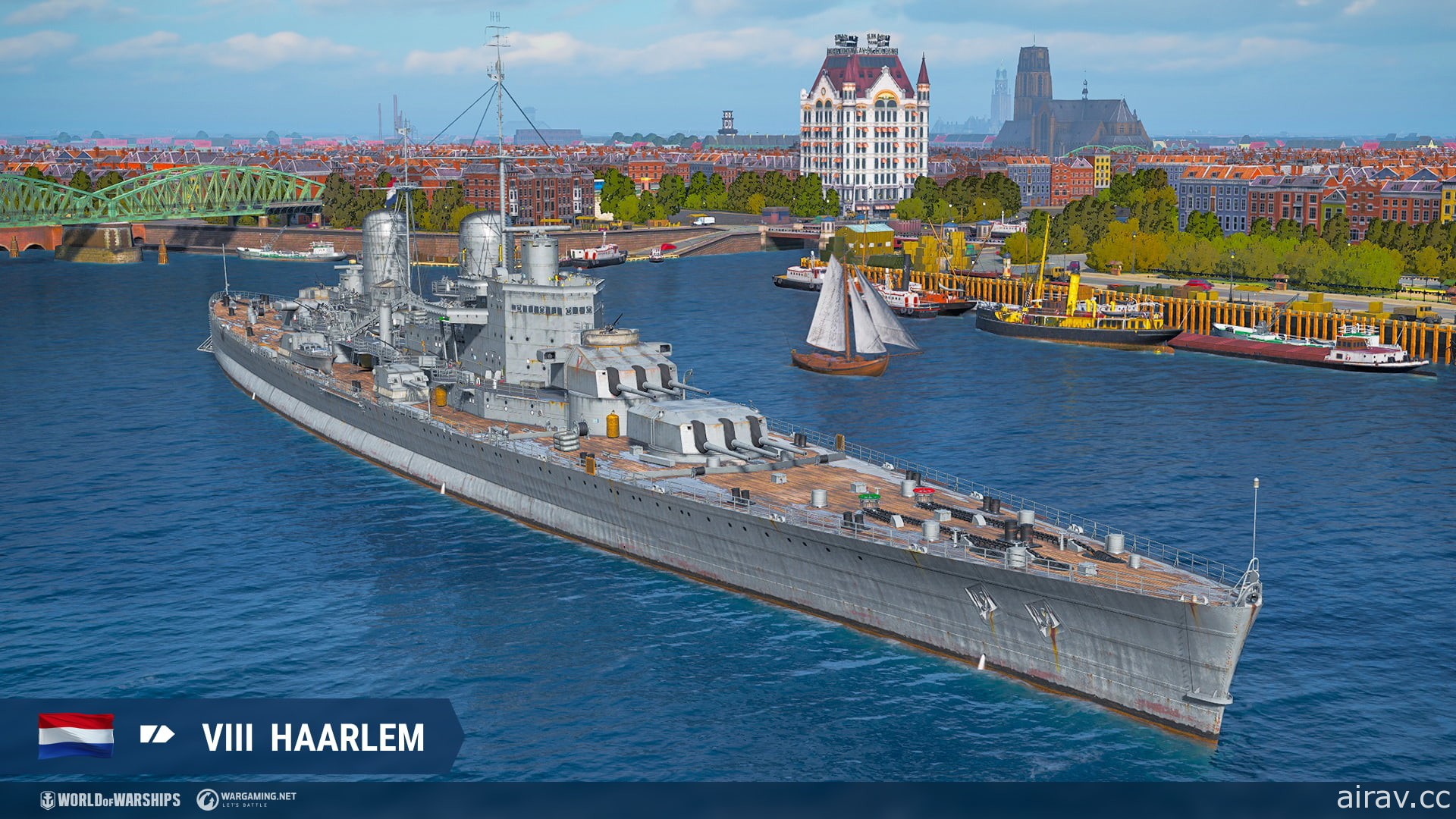 《戰艦世界》今日更新 0.10.6 版本 荷蘭巡洋艦進入搶先體驗階段