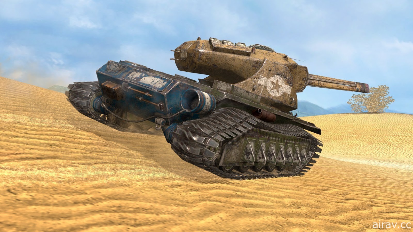 《战车世界：闪击战》七周年特别企划介绍游戏内稀有战车