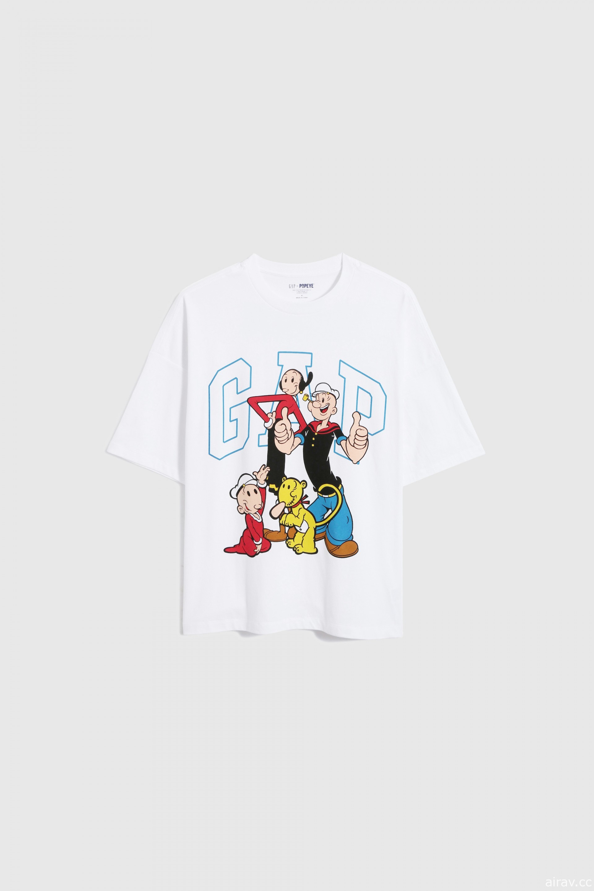 「GAP X POPEYE」《大力水手卜派》聯名系列服飾登台 7 月 18 日起線上搶先販售