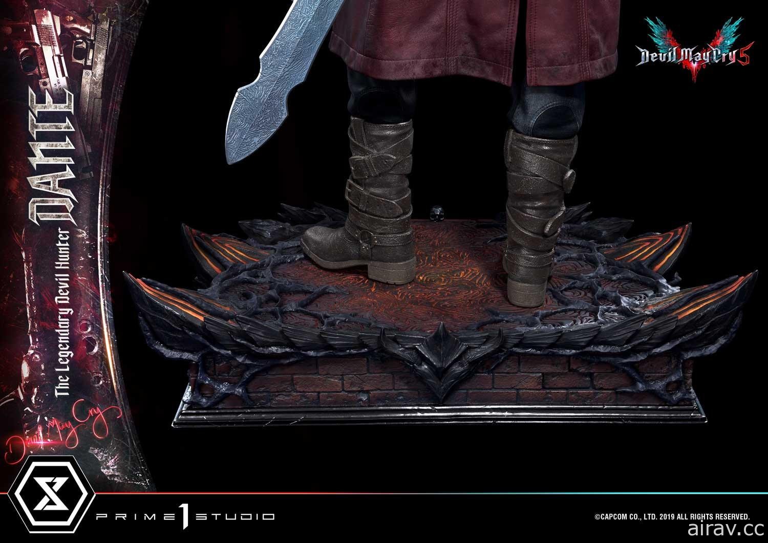 【模型】《惡魔獵人 5》1/2 比例超大 「但丁」雕像開放預購 追求極致寫實造型
