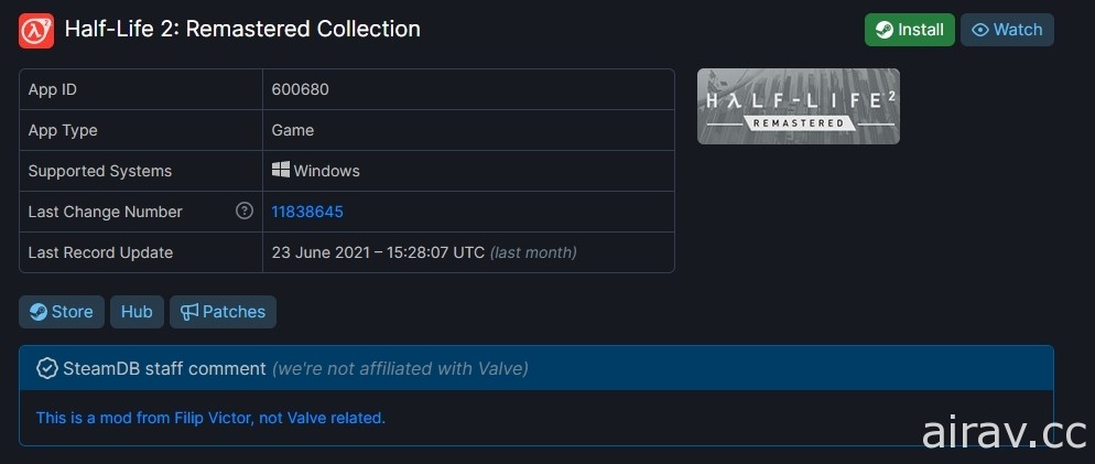 外媒报导以 MOD 打造的《战栗时空 2 重制合辑版》已获 Valve 同意推出