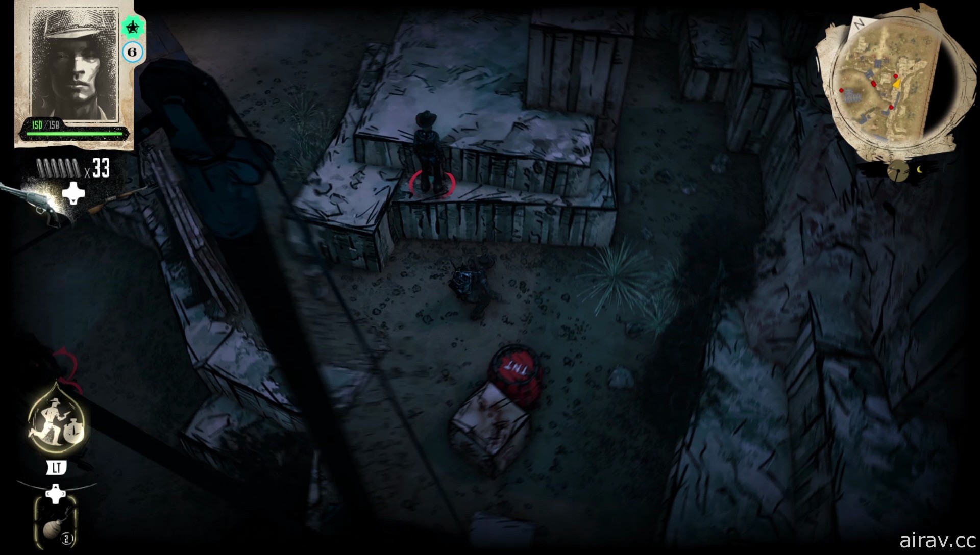《诡野西部》揭露游戏特色介绍资讯 结合西部题材与黑暗奇幻风格
