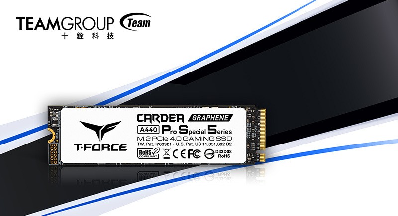 十铨发表新款石墨烯散热 PCIe 4.0 M.2 SSD“A440 Pro SS” 支援 PS5 容量扩充用途