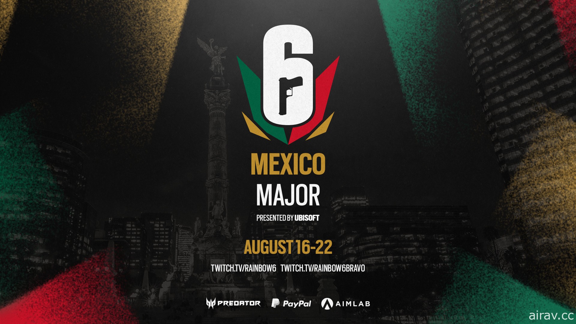 《虹彩六号》墨西哥国际锦标赛即日起开打 为健康考量不开放现场观众入场