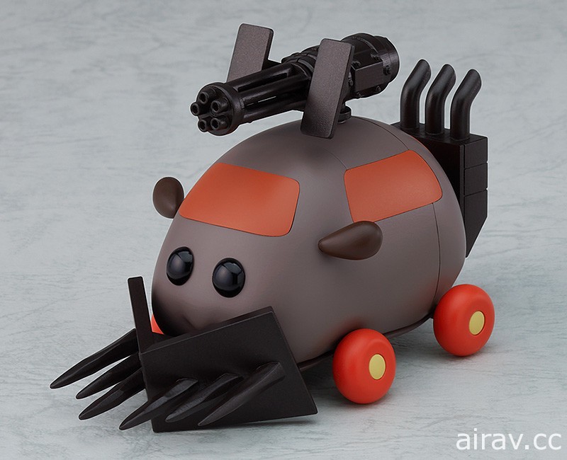 【模型】GSC《天竺鼠車車》MODEROID 武裝泰迪、巧克力明年 2 月推出