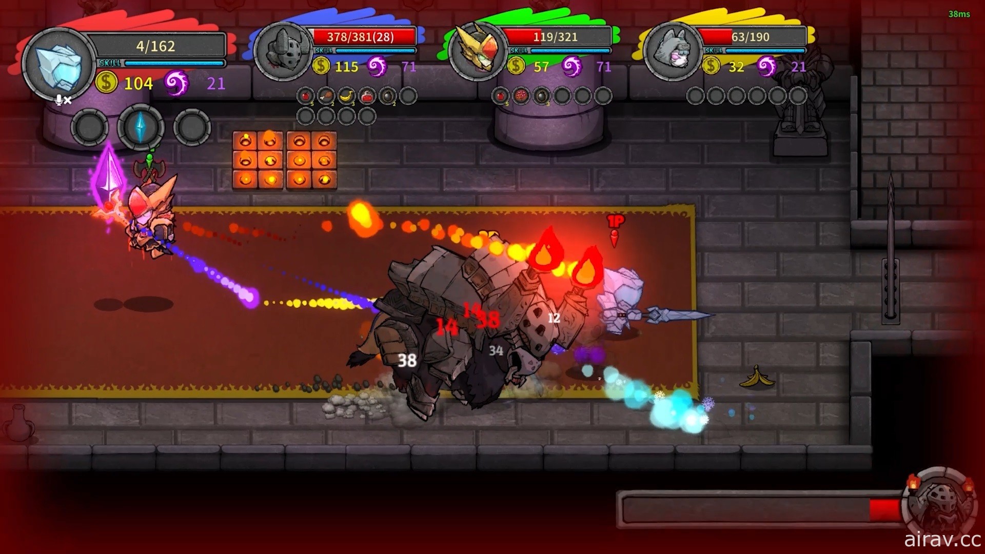 Roguelike 冒險遊戲《失落城堡》釋出更新 新增數十種武器與新怪物