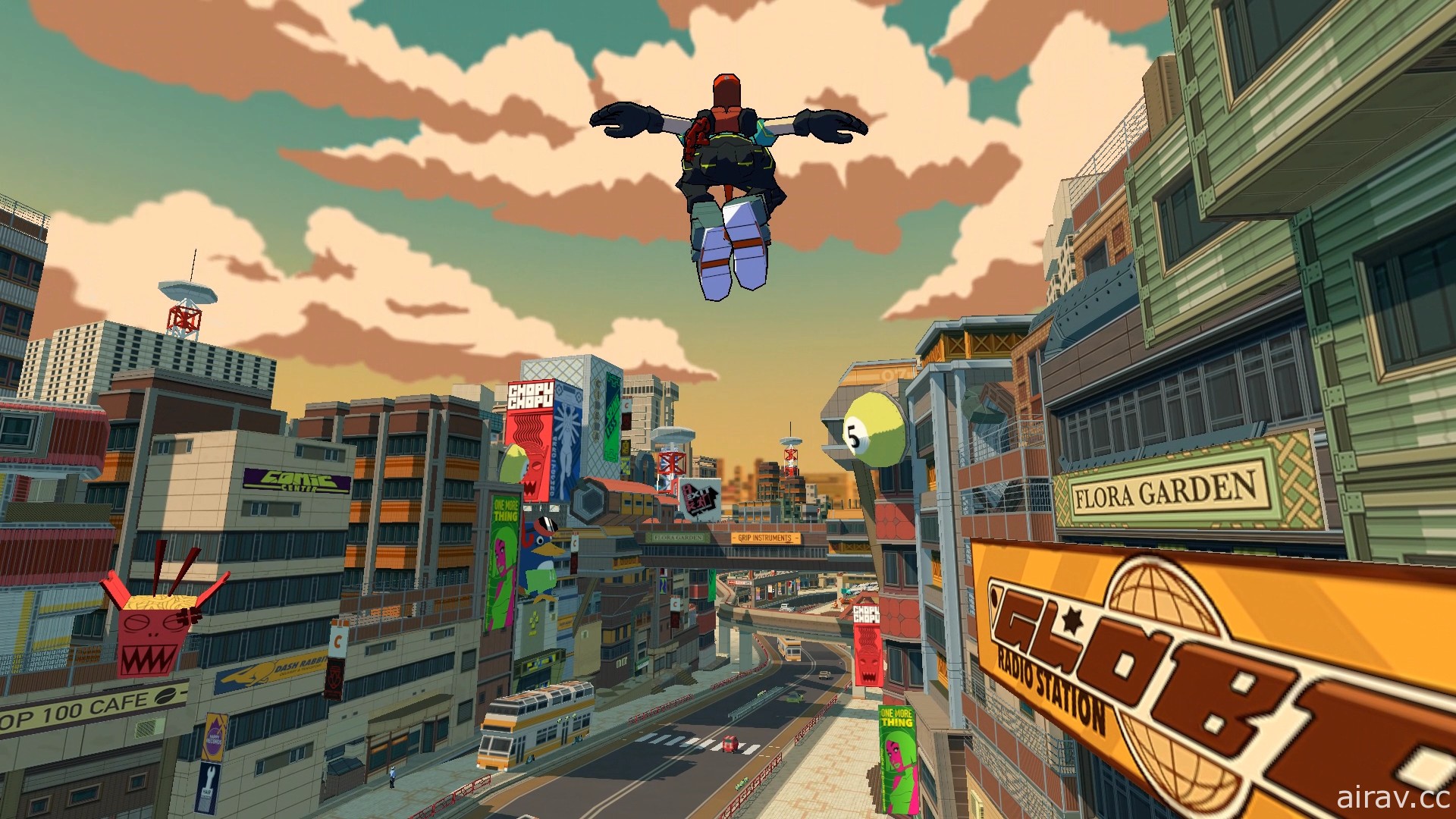 普普藝術風跑酷遊戲《賽博放克塗鴉》釋出最新遊玩影片 確定將推出 Switch 版
