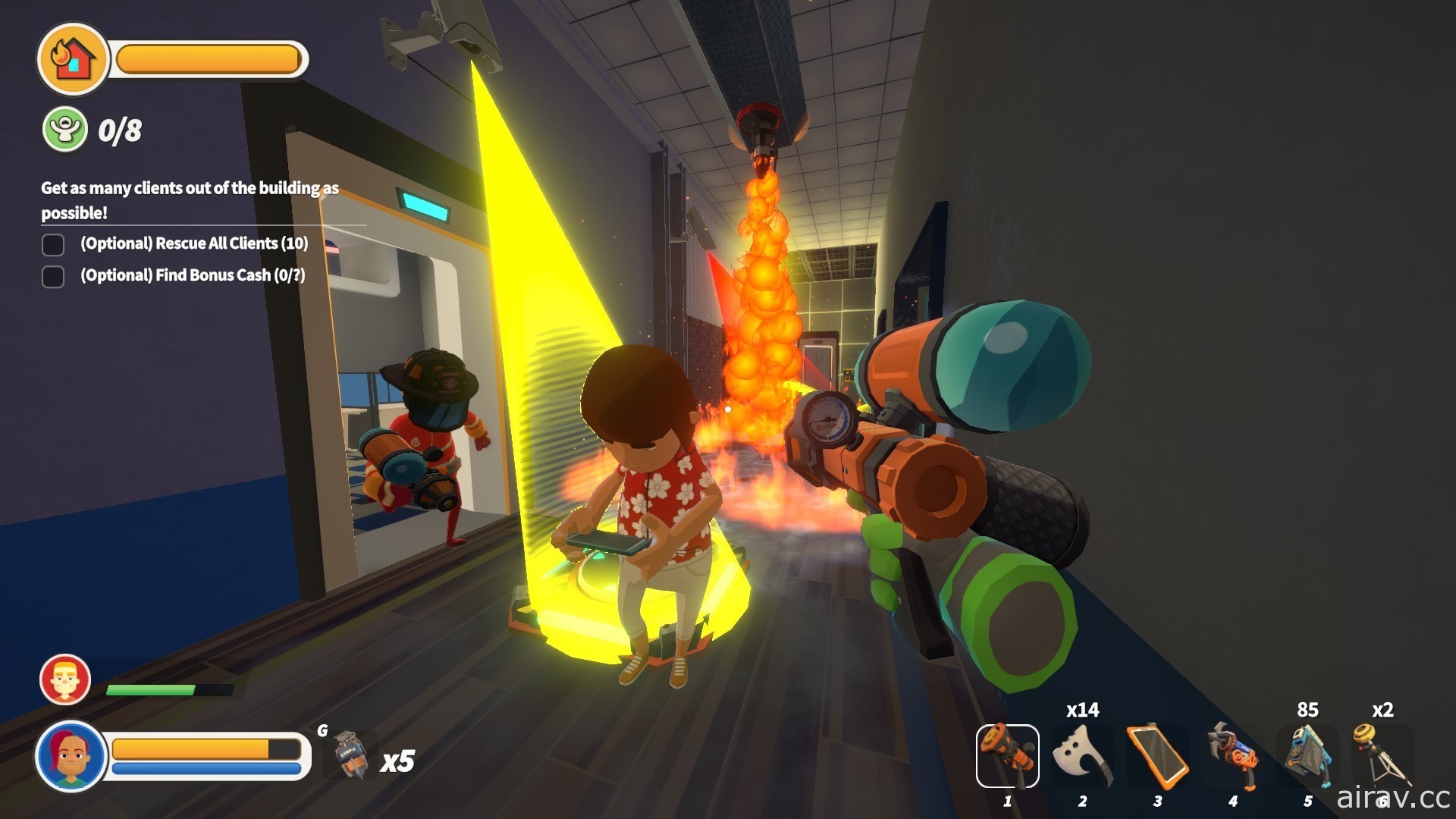 多人合作消防遊戲《滅火先鋒》PC 版 9 月 23 日脫離搶先體驗階段