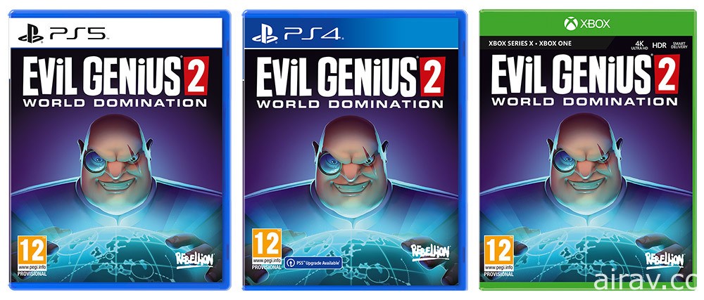 《邪惡天才 2》PS / Xbox 套裝版年內推出 享受扮演反派稱霸世界輸出邪惡的樂趣
