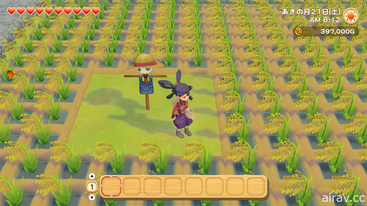 《牧場物語 橄欖鎮與希望的大地》×「天穗之咲稻姬」合作 DLC 今日起限期免費發布