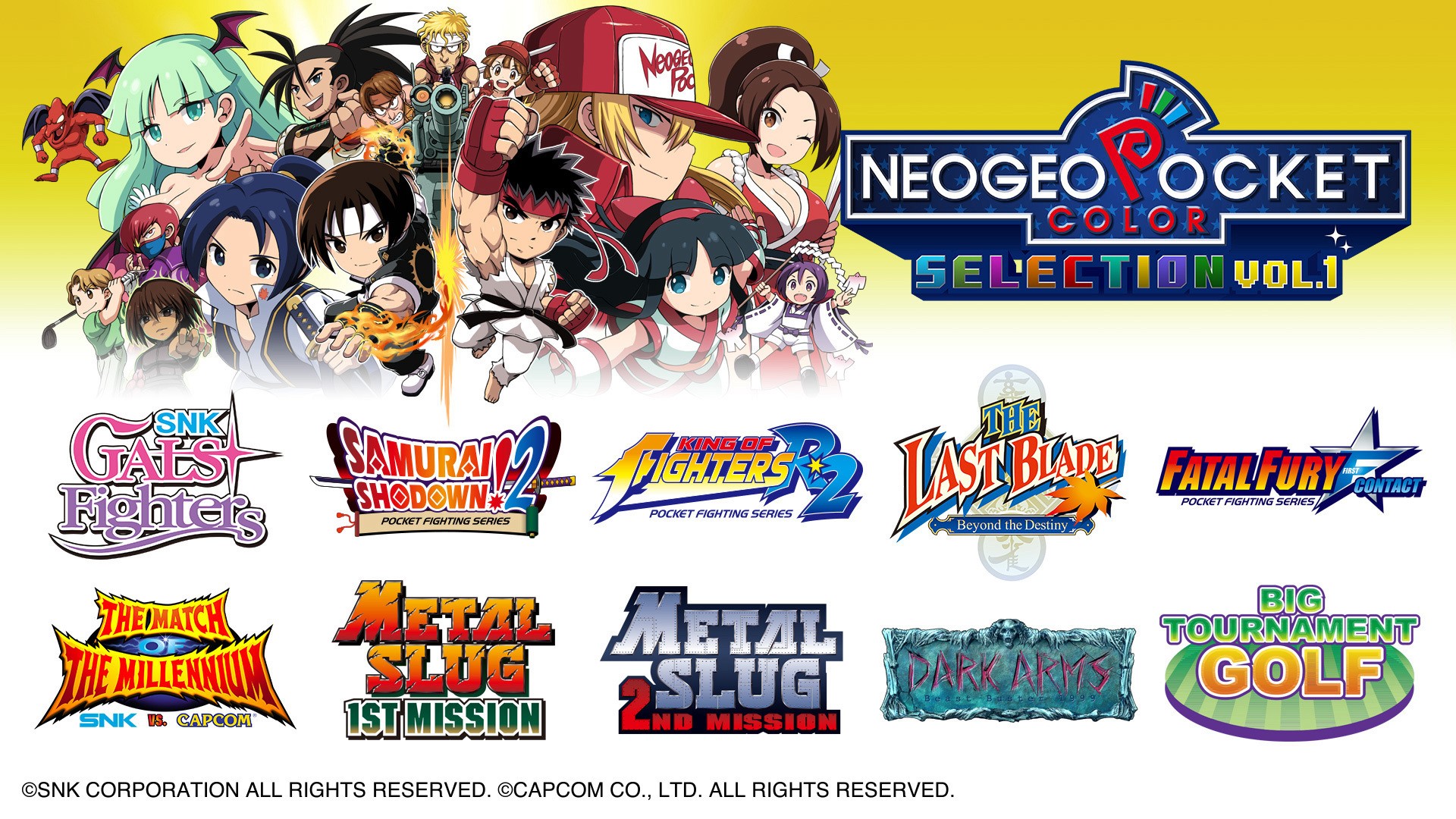 Neo Geo Pocket 作品《越南大战 1st &amp; 2nd MISSION Double Pack》于 NS 上架