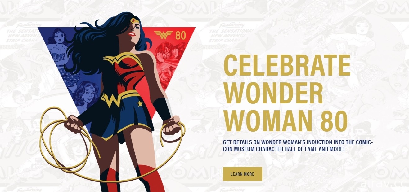 紀念 DC 超級英雄《神力女超人》80 周年將推出系列慶祝活動