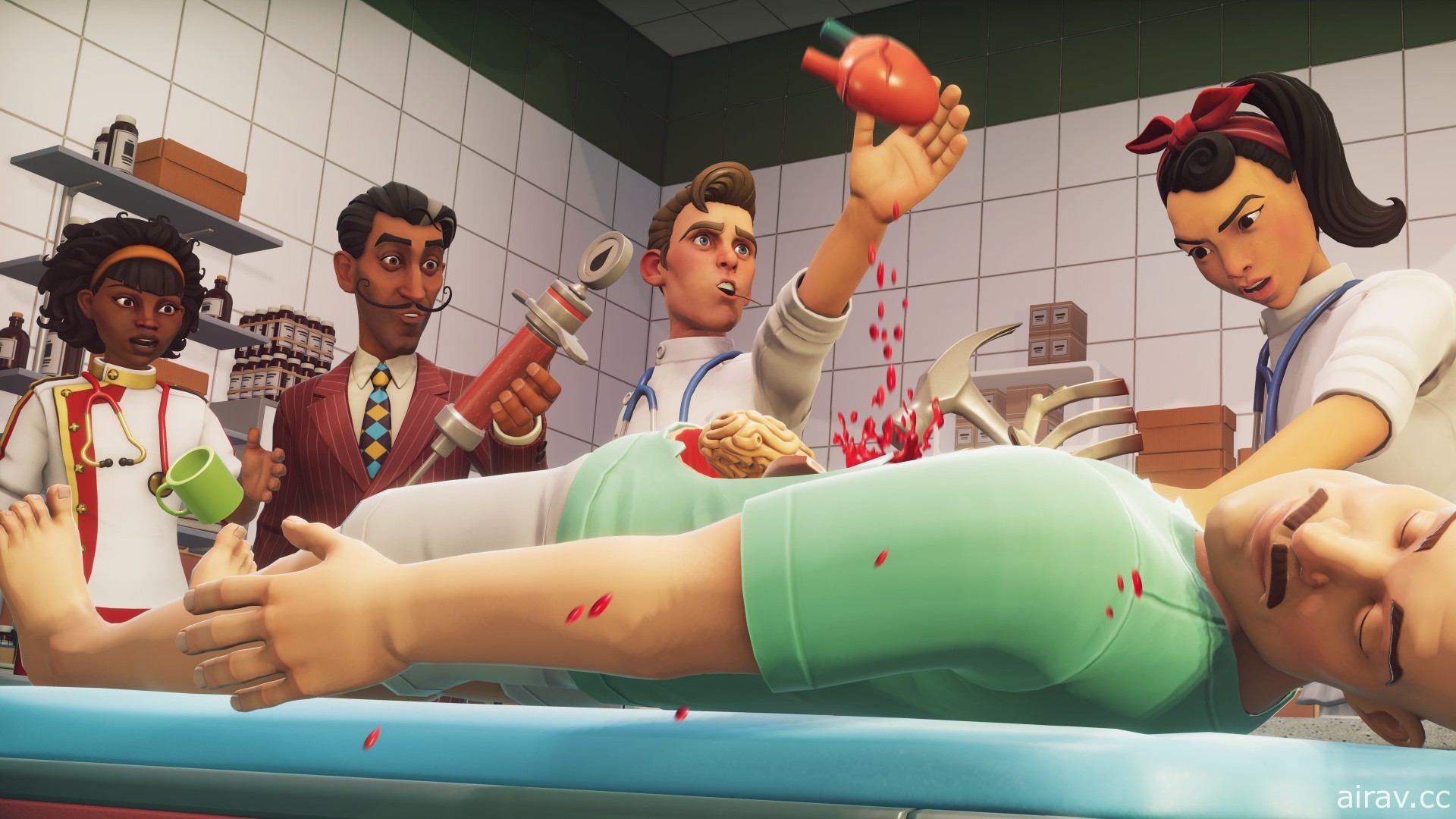 黑色幽默風格模擬遊戲《模擬外科手術 2》即日登上 Steam 平台