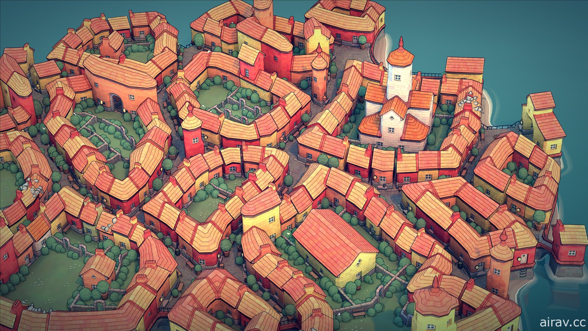 城镇模拟游戏《Townscaper》登陆 PC、NS 平台 预计 10 月推出行动装置版本