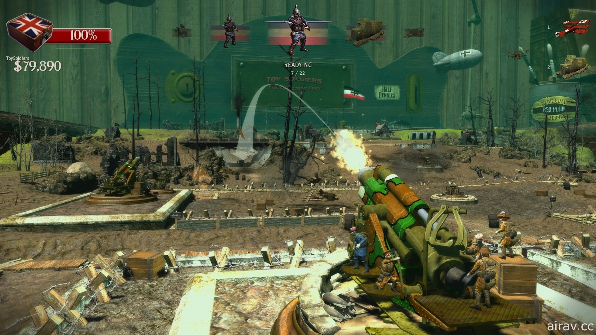 2010 年作品翻新遊戲《玩具兵團 HD》上市 指揮整個戰場與作戰單位