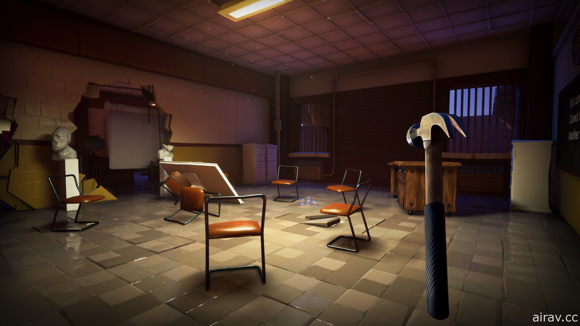 匿踪恐怖游戏《坟木高中》21 日展开抢先体验 逃离不断变化的迷宫与老师
