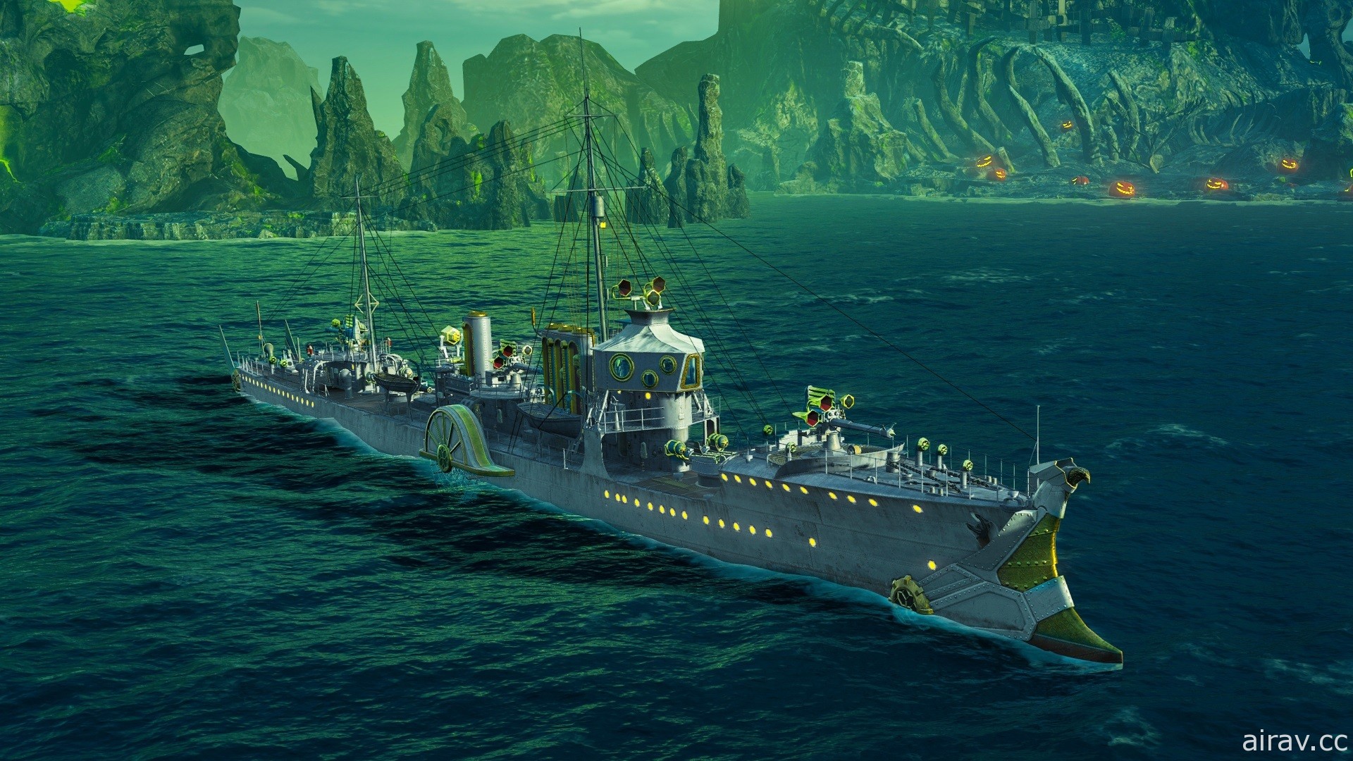 《戰艦世界：傳奇》發表 3.7 版本更新 推出萬聖節特別活動