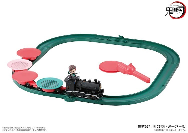 壽司上車拉！《鬼滅之刃 無限列車篇》推出家用迴轉壽司玩具套組