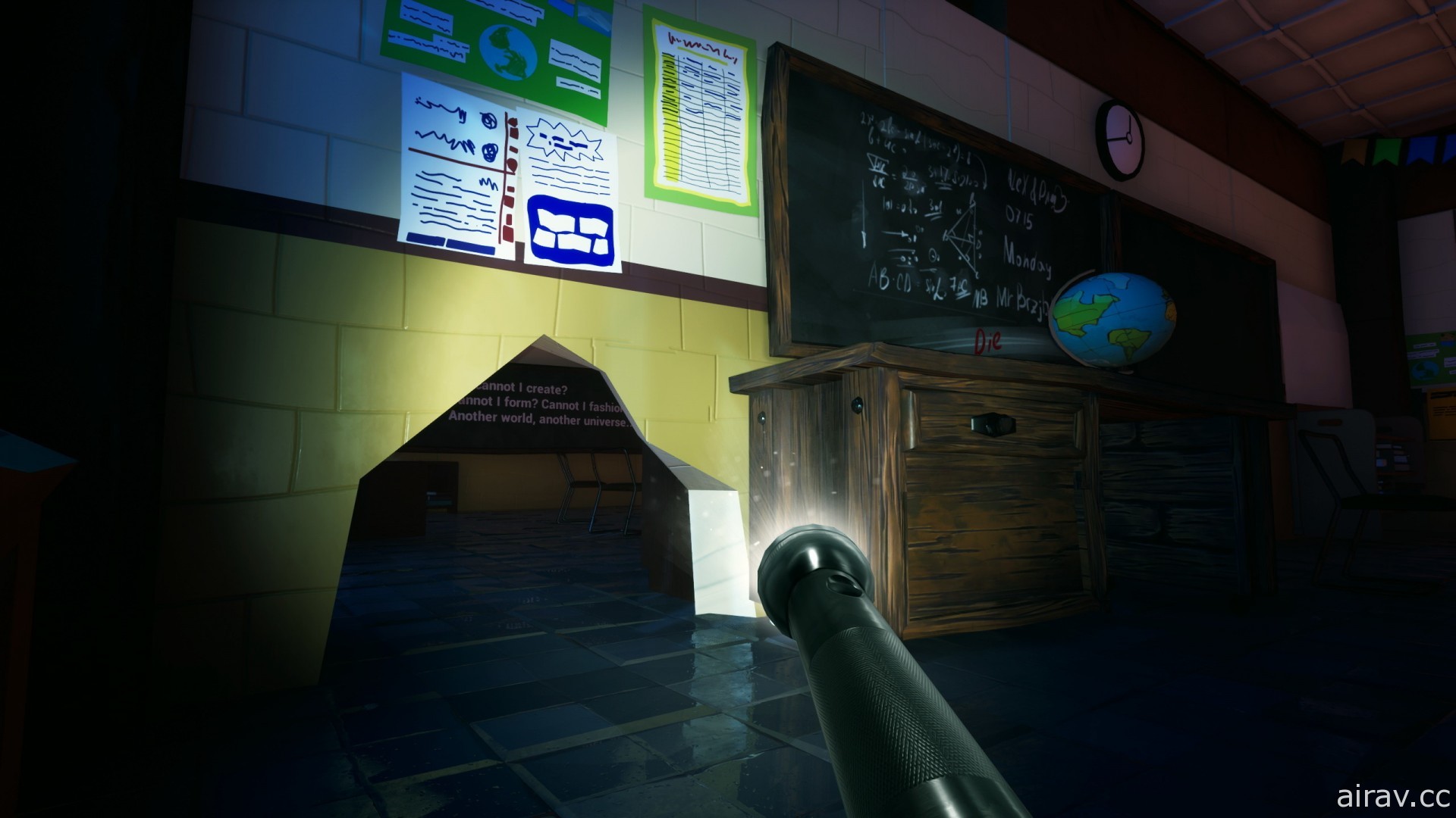 匿踪恐怖游戏《坟木高中》21 日展开抢先体验 逃离不断变化的迷宫与老师