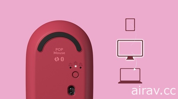 Logitech POP MOUSE 无线蓝牙鼠标今日首卖 沿袭一键发送 EMOJI 自订表情符号功能