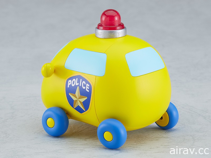【模型】GSC《天竺鼠車車》MODEROID 救護車車、巡警車車 4 月推出